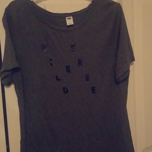 Wild and free old navy tee